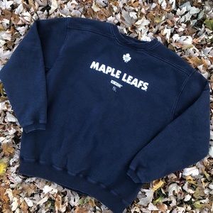 Vintage toronto maple leafs crewneck sweater